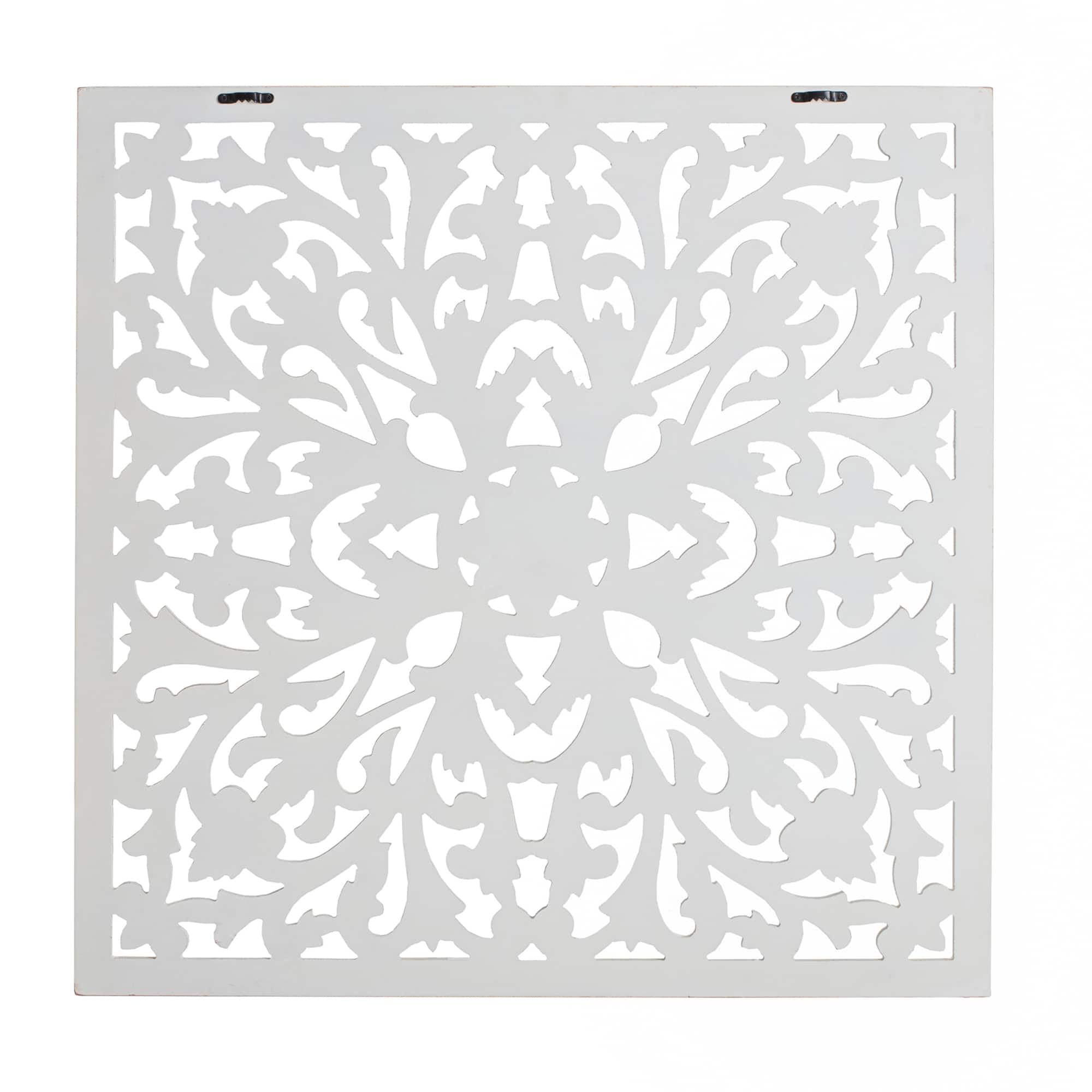 Habitat Beakman White Square Medallion